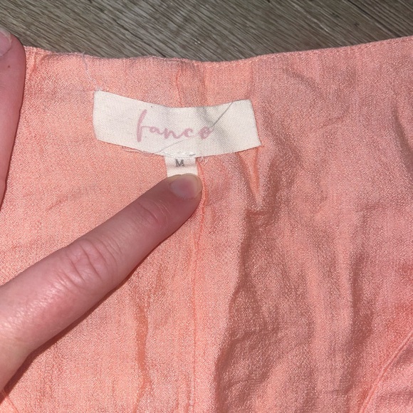 Boutique coral blouse - Picture 2 of 3